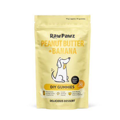 Peanut Butter & Banana DIY Gummies