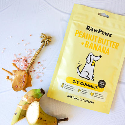 Peanut Butter & Banana DIY Gummies